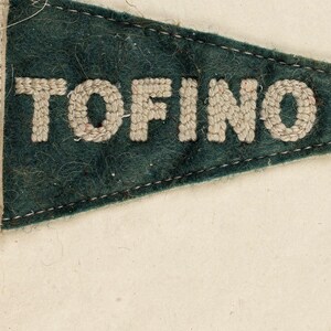 Tofino, British Columbia Surf Pennant Print | Vintage Felt Pennant Art | Beach House Decor | Retro Surf Wall Art | Printable Digital Downloa image 4