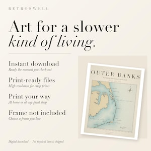 RetroSwell digital download: instant download, print-ready files, print at home or at any print shop. Frame not included.