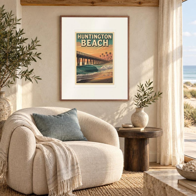 Huntington Beach Poster