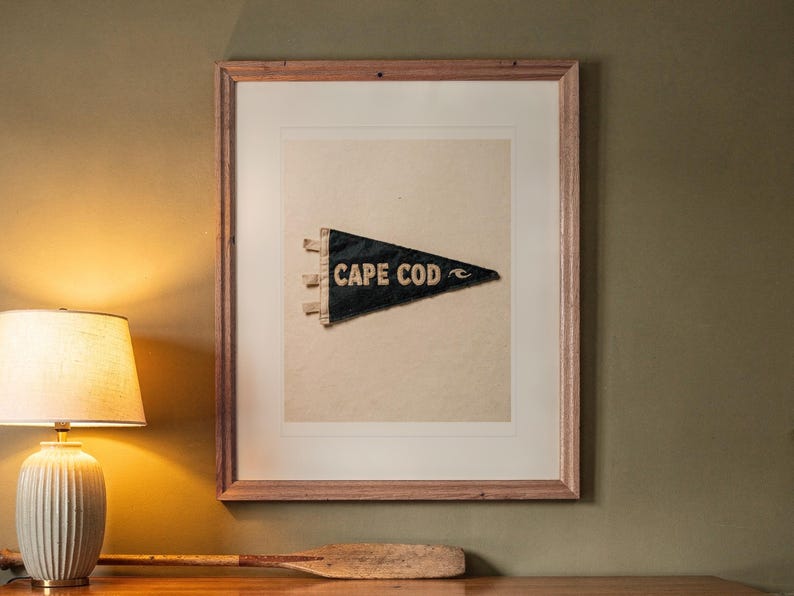 Cape Cod, Massachusetts Surf Pennant Print