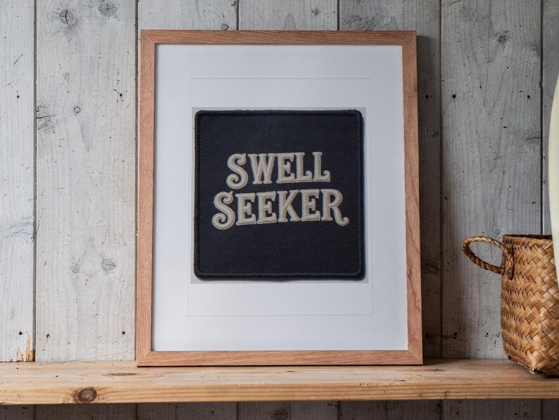 Swell Seeker Patch Print
