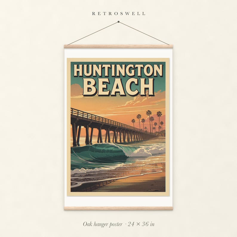 Huntington Beach Poster