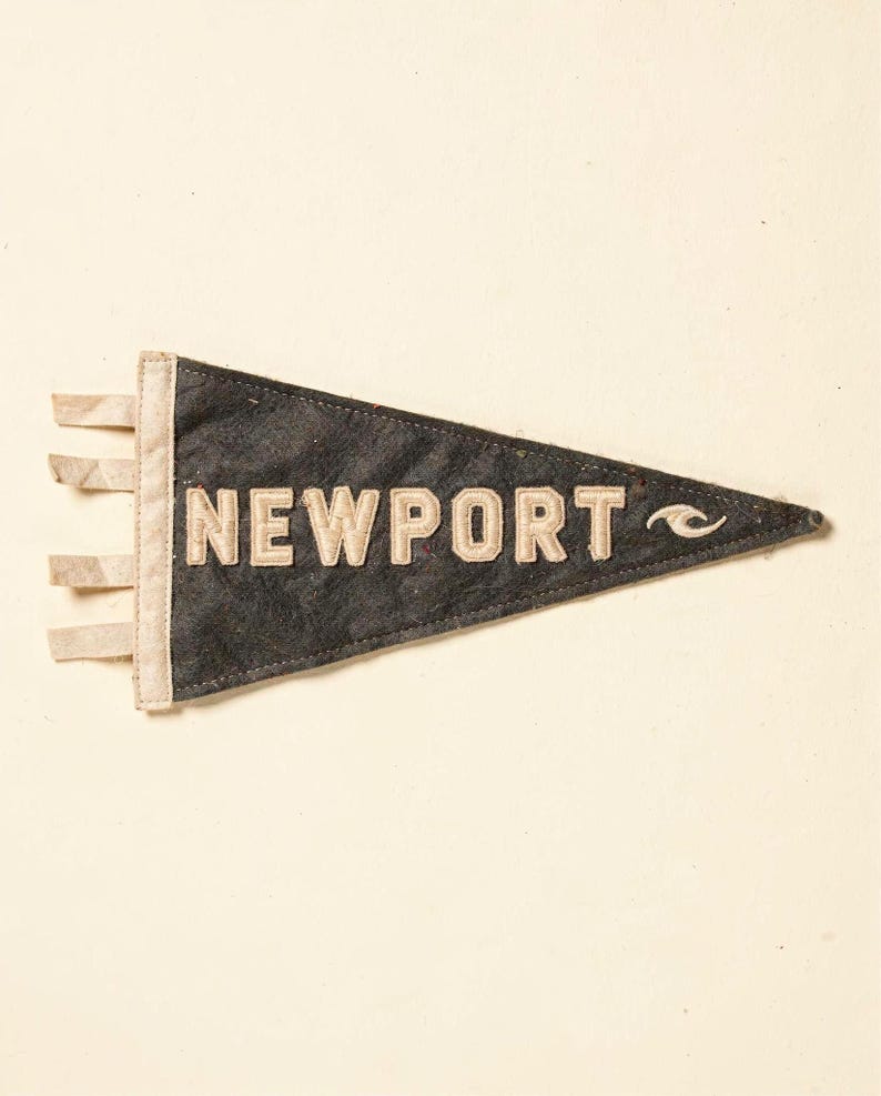 Newport, Rhode Island Surf Pennant Print