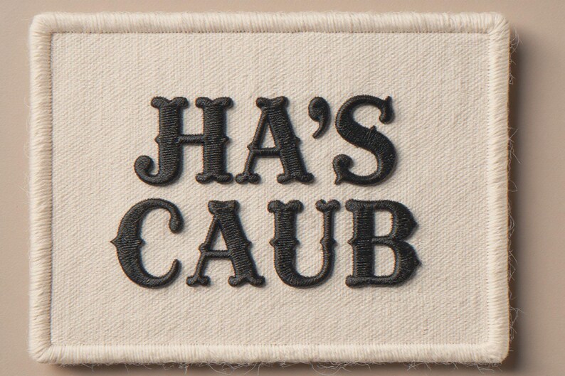 Surf Club Embroidered Patch Print framed in a home office setting