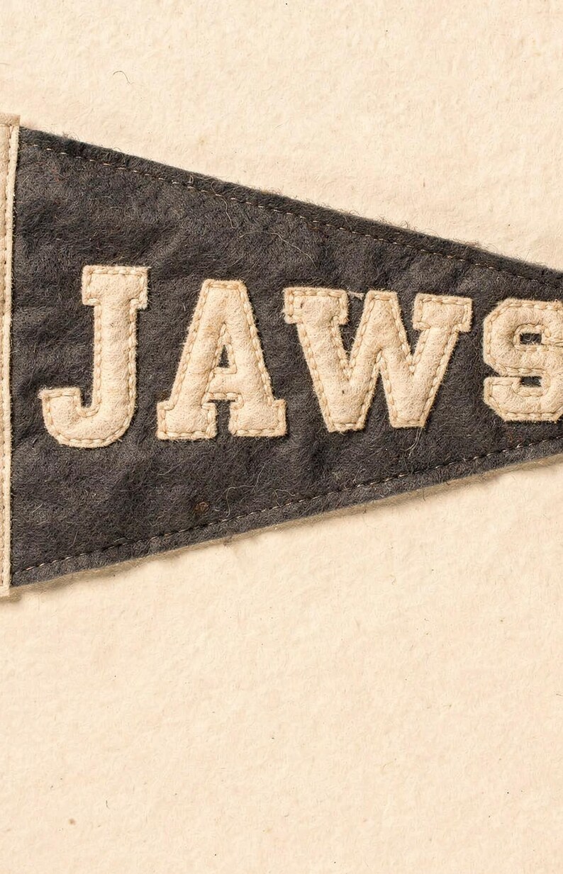 Jaws (Pe'ahi), Maui, Hawaii Surf Pennant Print | Vintage Felt Pennant Art | Beach House Decor | Retro Surf Wall Art | Printable Digital Down image 4