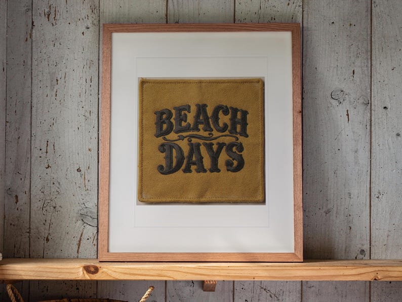 Beach Days Patch Print