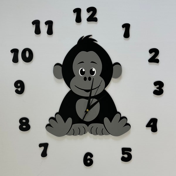 Nursery Clock Etsy