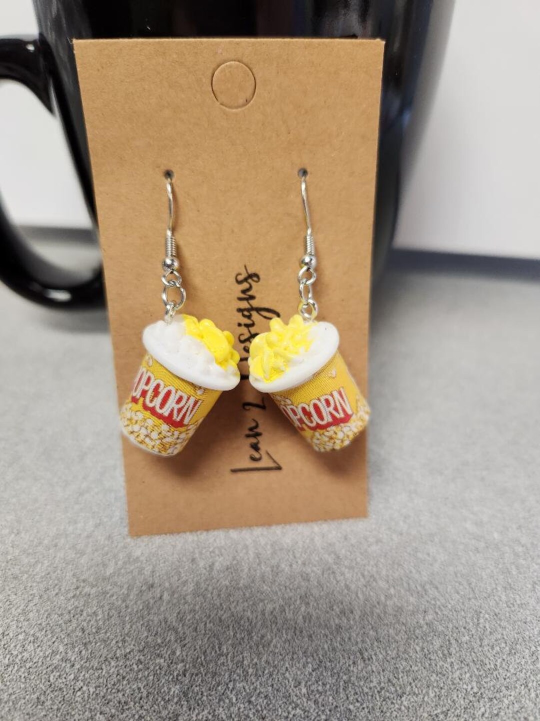 Popcorn Earrings Etsy