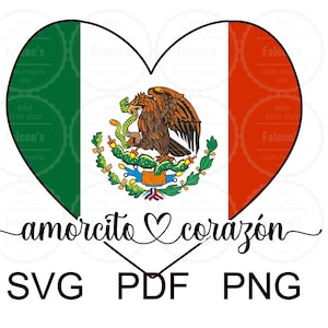 Amorcito corazón SVG, México, septiembre, patria, Sublimation design