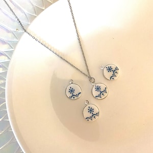 Corelle Blue Snowflakes