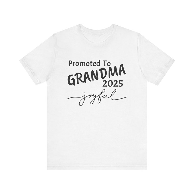 Promoted to Grandma 2025 Tshirt Etsy