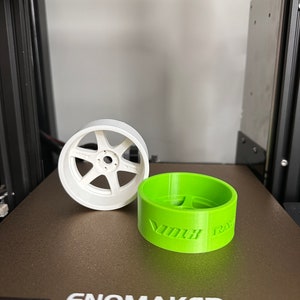 Volk TE37 Flat face Wheel Coaster JDM Tuner Cars Car