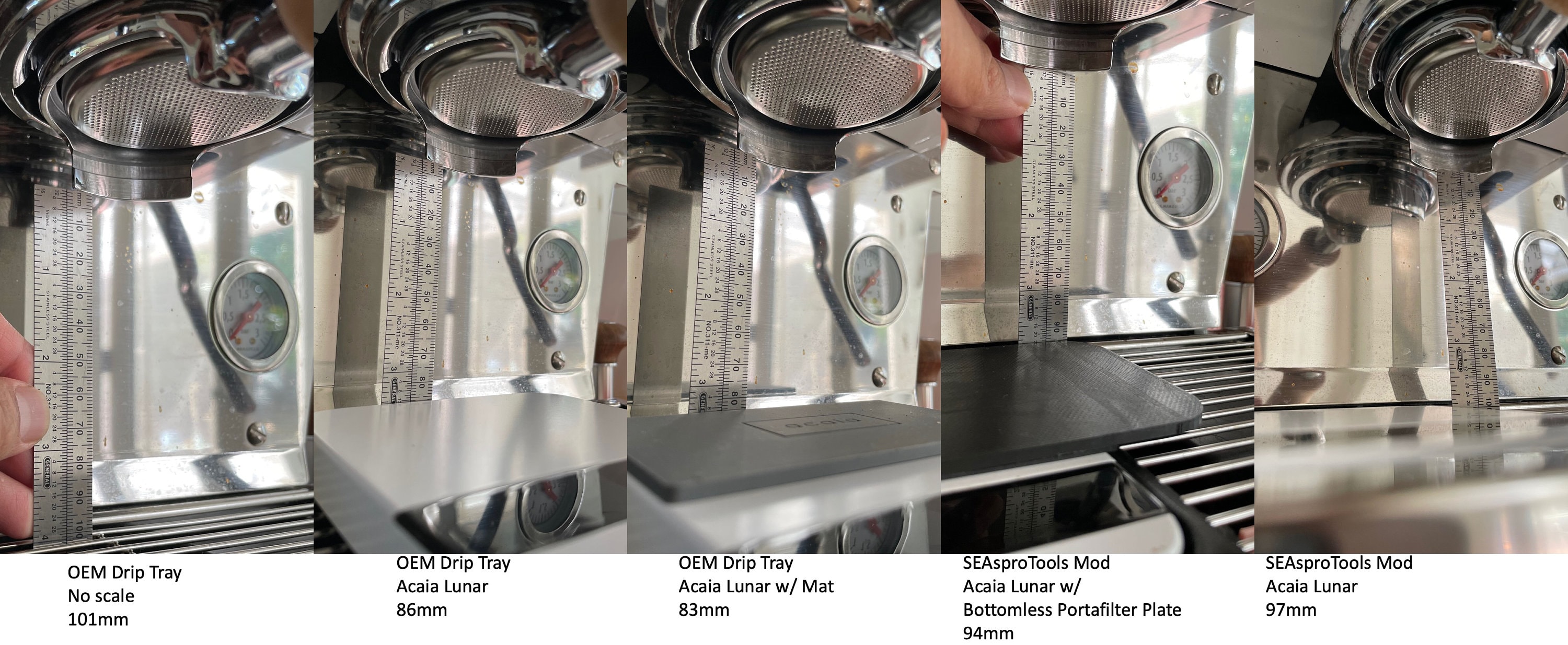 Linea Micra Drain Tray Insert for Acaia Lunar Scale - Etsy