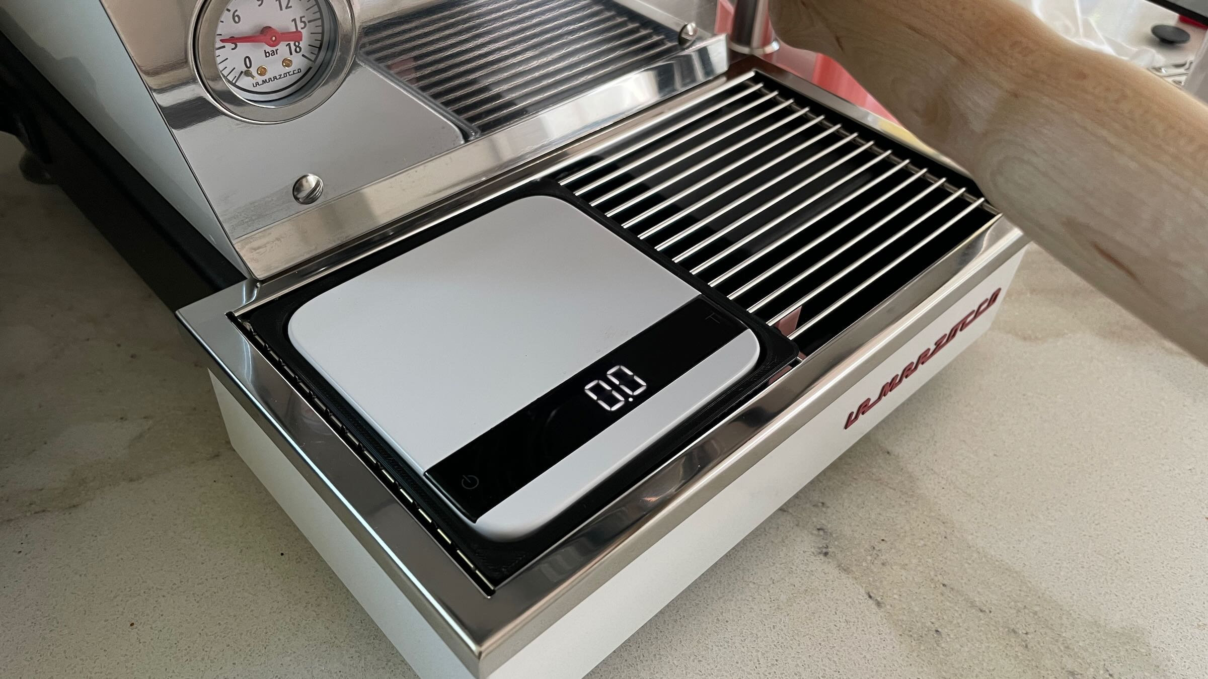 Linea Micra opvangbakinzet voor Acaia Lunar Scale