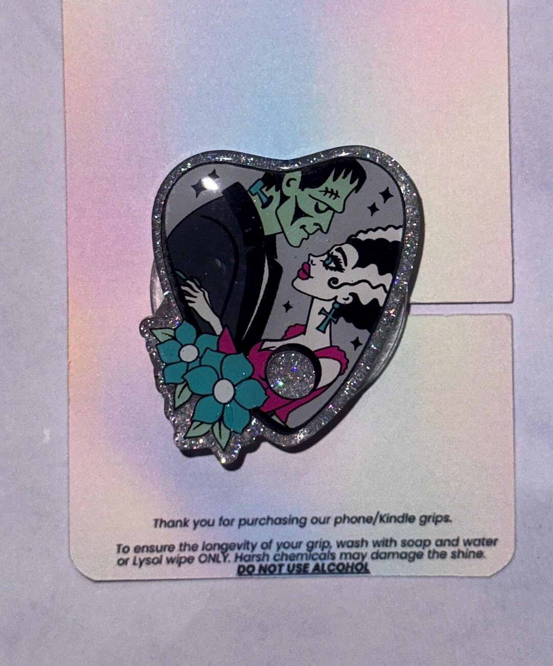 Planchette Frankenstein | Phone Grip | Kindle Grip | Bookish