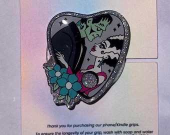 Planchette Frankenstein | Phone Grip | Kindle Grip | Bookish
