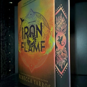 PREORDER Iron Flame Rebecca Yarros Sprayed Stencilled Edge Special
