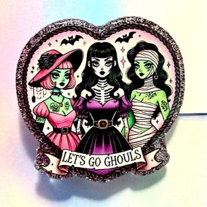 Let’s Go Ghouls | Phone Grip | Kindle Grip | Bookish | Acrylic/Resin |