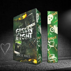 Green Light | Custom | Stenciled edges Sprayed Edges