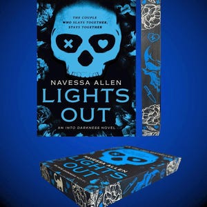 Lights Out | Navessa Allen | Custom | Stenciled edges Sprayed Edges