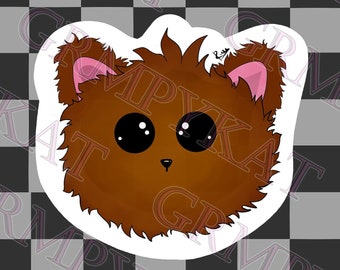 Cute Bear Design Download PNG, JPG and BMP | furry, brown, instant download