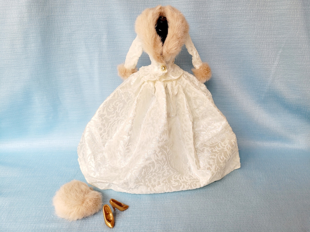 Barbie Doll winter Evening Clothes/outfit Set Etsy