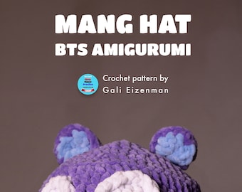 BT21 mang HAT amigurumi