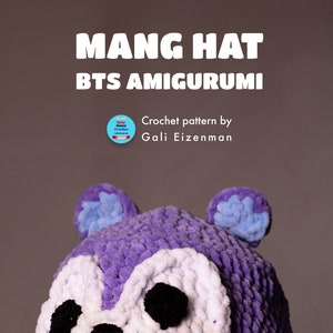 BT21 mang HAT amigurumi