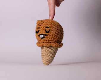 BT21 ice cream crochet handmade amigurumi collection