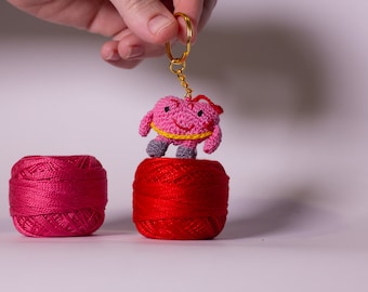 BTS XS Lightstick doll Keychain crochet handmade collection2