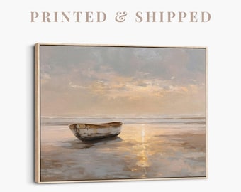 Fisher of Men Wall Art | Modern Christian Painting, Religious Decor, Framed Jesus Artwork