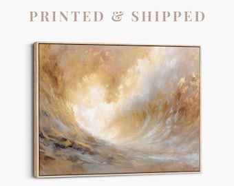 Parting of the Sea Wall Art | Christian Canvas Print, Biblical Miracle Inspired Decor