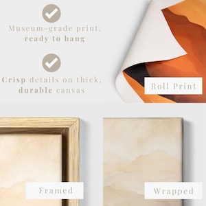 Lost Lamb Painting | Modern Jesus Wall Art, Christian Canvas, He Left The 99 image 10