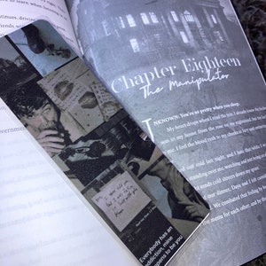 Segnalibri Dark Romance / Regalo per amanti dei libri / Segnalibri estetici / Topolino