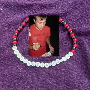 My Chemical Romance Frank Iero Inspired Necklace