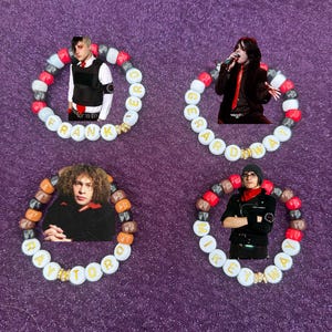 My Chemical Romance Member Bracelets