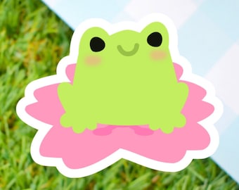 Froggy Vinyl Sticker