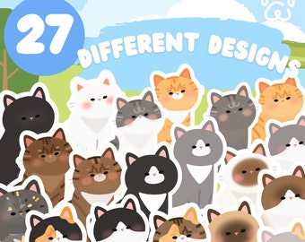 Cat vinyl Sticker