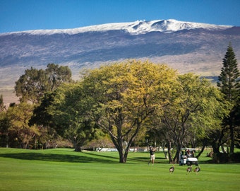 Mauna kea snow green golf