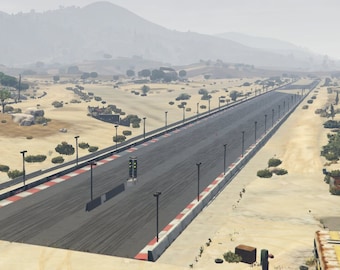 Fivem Drag Strip Map | Optimized! | Addon