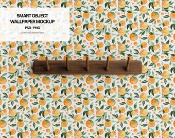 Mockup di sfondo PSD: oggetto intelligente, design d'interni, scena della camera da letto