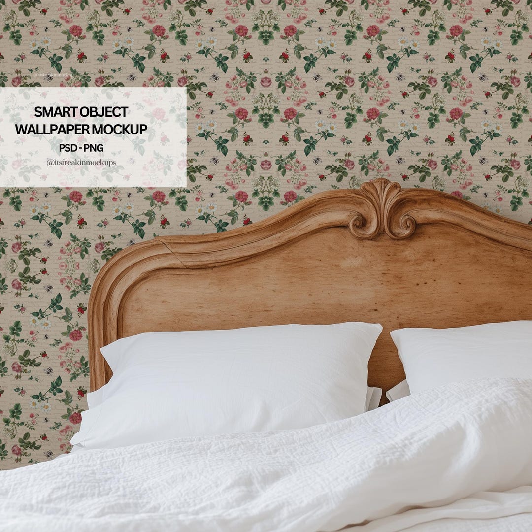 vintage-bedroom-wallpaper-mockup-psd-antique-headboard-wallpaper