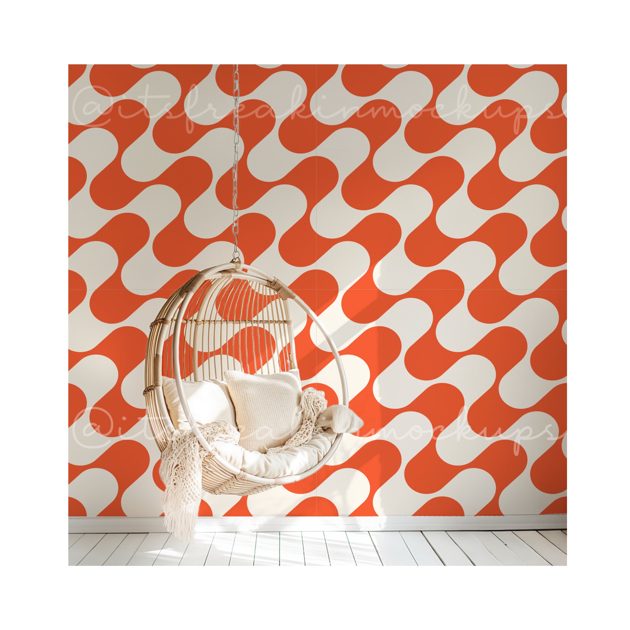 Wallpaper Mockup, PSD Wallpaper Mockup, Wall Mockup, PSD Mockup, Mockup