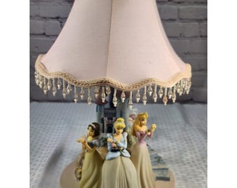 Vintage Disney Hampton Bay Princess Table Lamp Cinderella-Aurora-Snow White