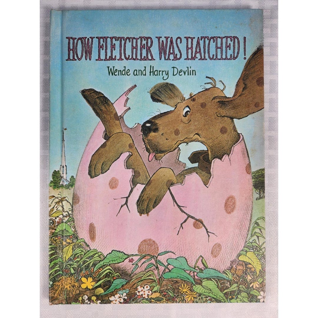 Vintage 1969 Children's Book 'how Fletcher Was Hatched' by WENDE and ...