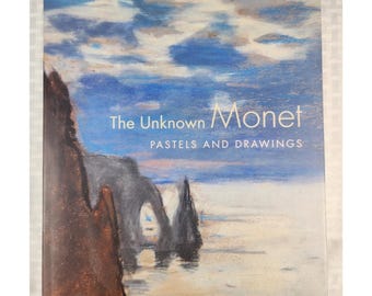 The Unknown MONET: Pastels And Drawings Large Coffee Table Book Excellent