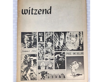 Witzend #1 Summer 1966 Wally Wood Underground Comic Magazine Very Good Condition