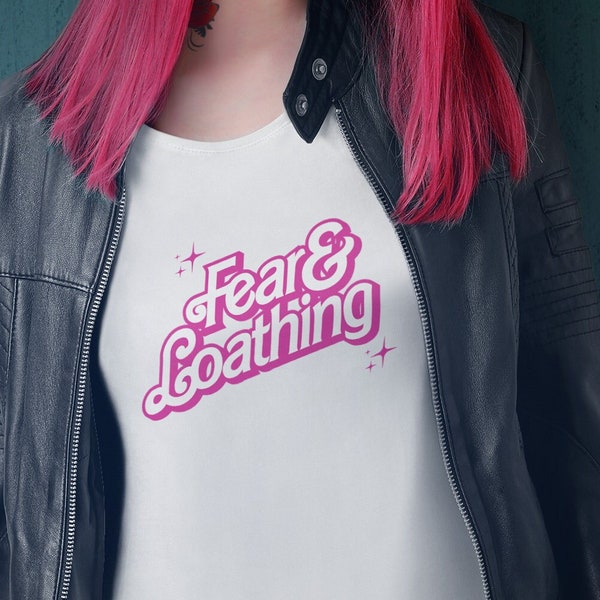 Fear and Loathing Shirt Retro Doll Baby Las Vegas Vintage Lets Go Party Birthday Gift T-shirt Hunter S Thompson Tees Gonzo Shirts