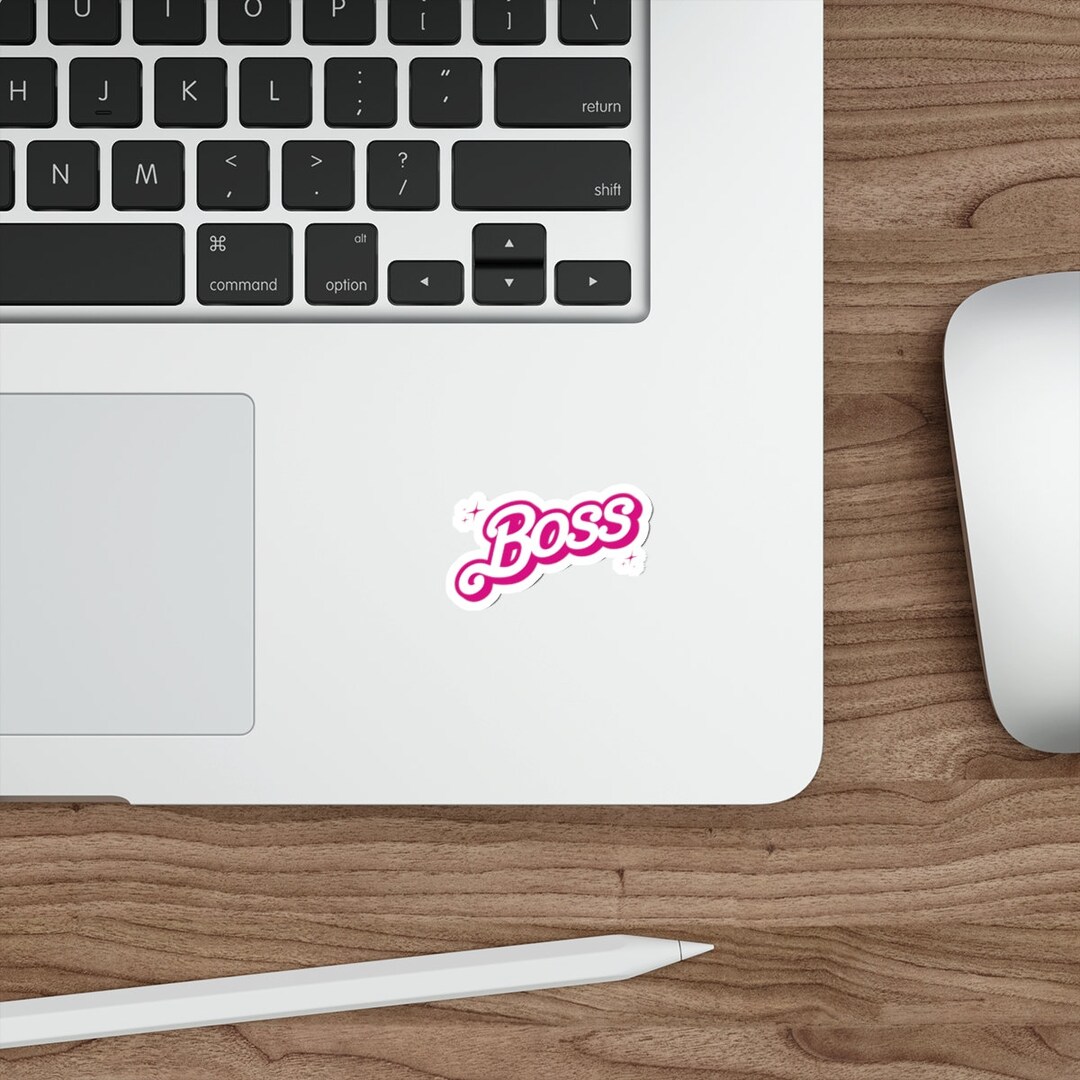Boss Sticker: Funny Retro Vinyl Decal - Laptop, Water Bottle - Etsy