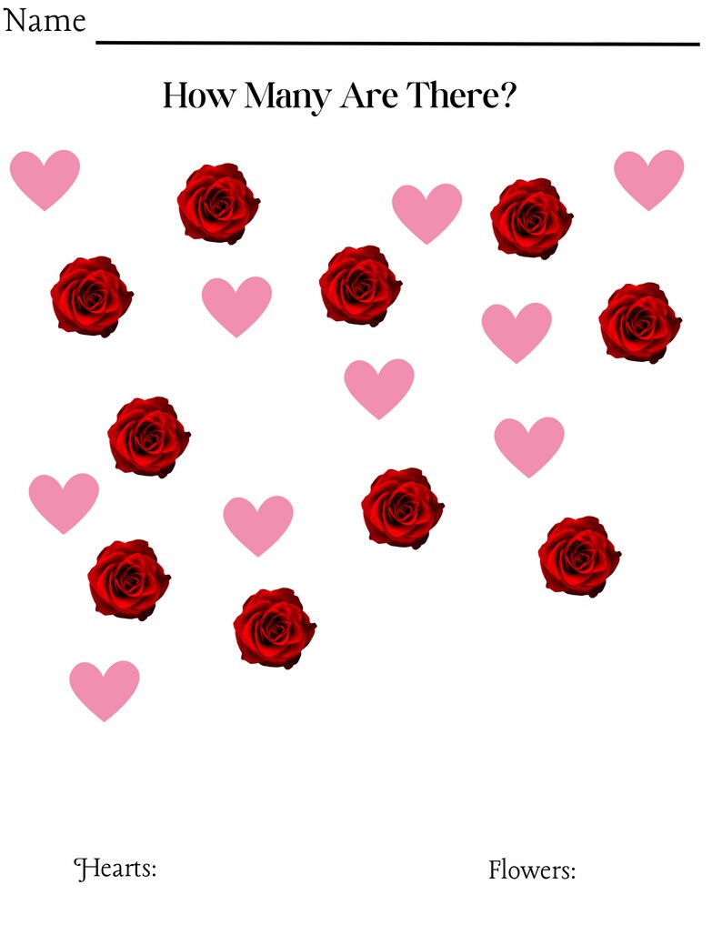 Valentine Coloring Pages and Worksheets - Etsy Canada